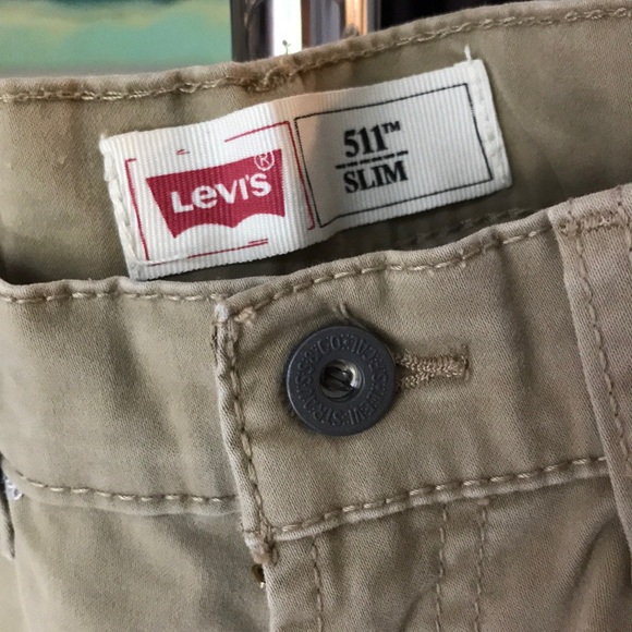 Levi’s 511 Boys denim pants khakis 14R. Used in great conditions. - Picture 3 of 12